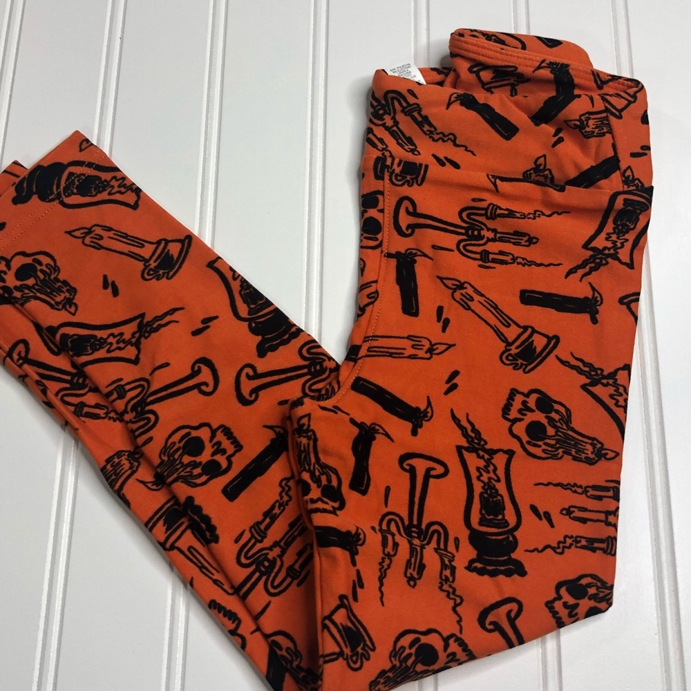 NWT kids Lularoe Halloween 🎃 legging-S/M